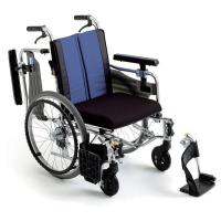 BAL-9(バル9) 車椅子(車いす) ミキ製【59%引き】 セラピーならメーカー正規保証付き/条件付き送料無料 ノーパンクタイヤ標準装備 | 介護用品販売のセラピーショップ
