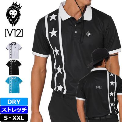 V12 ゴルフシャツ（サイズ（S/M/L）：3L（XXL））｜メンズウエア