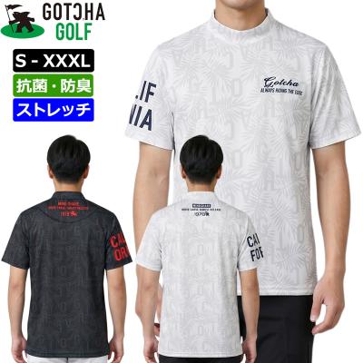 モックネック半袖（GOTCHA GOLF／ゴルフ メンズウエア）｜ゴルフ