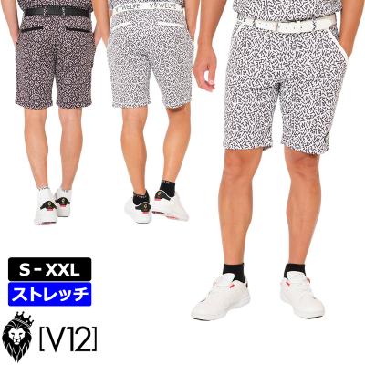 V12 ゴルフ メンズパンツ（パンツ丈タイプ：ハーフ）｜メンズウエア