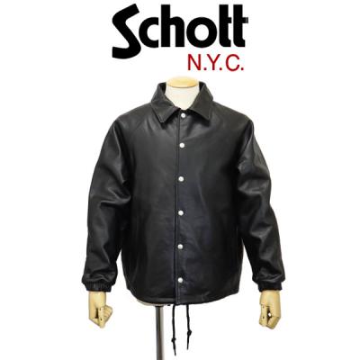 Schott ジャケット着こなし コーチジャケット アメカジ ブランド