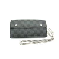 LOUIS VUITTON ルイヴィトン ダミエ・グラフィット ポルトフォイユ アコルディオン ※イニシャル入り N60023 財布 ∠UP4109 | スリフト