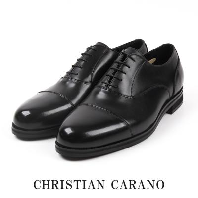 クリスチャンカラノ1327G ブラック 28cm メンズ ビジネスシューズ Christian Carano メンズ ビジネスシューズ スリッポン スリップ