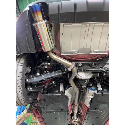 204 /BRZ ZC6 86 ZN6 前期/後期オールステンレス製砲弾マフラー Z.S.S. ZSS ZN6 86 ZC6 BRZ 砲弾型 ストレート マフラー 左出し