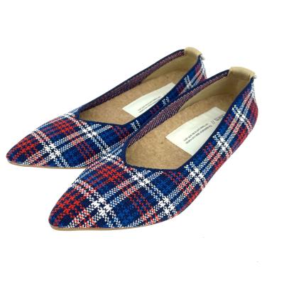 値下！offen/オッフェン 40美品 ポインテッドトゥ フラットシューズ pointed-FRIN / BLACK | Offen