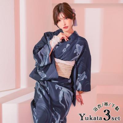 tika浴衣　妖艶浴衣 Tika 浴衣 レディース 50代 フリーサイズ セット 20代 40代 妖艶