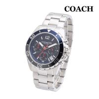 COACH コーチ 腕時計 14602555 KENT ケント ブレス シルバー/ネイビー メンズ クロノグラフ | タイムクラブ Yahoo!店