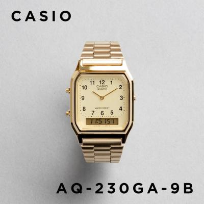 メンズ 腕時計 レクタンギュラー（ベルトカラー：ゴールド系）の