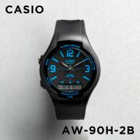 並行輸入品 10年保証 日本未発売 CASIO STANDARD カシオ スタンダード AW-90H-2B 腕時計 時計 ブランド メンズ レディース チープカシオ チプカシ アナデジ 日付 | TIME LOVERS