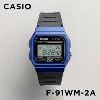並行輸入品 10年保証 CASIO STANDARD カシオ スタンダード F-91WM-2A 腕時計 時計 ブランド メンズ レディース チープカシオ チプカシ デジタル 日付 | TIME LOVERS