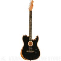 Fender Acoustics American Acoustasonic Telecaster Black 【アクセサリーパックプレゼント!】 | Tip Top Tone