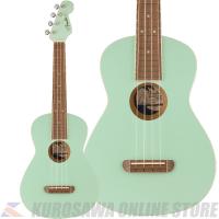 Fender Acoustics Avalon Tenor Ukulele, Walnut Fingerboard, Surf Green | Tip Top Tone