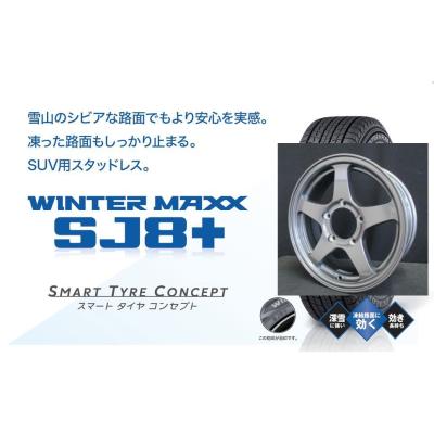 WINTER MAXX ダンロップ ウィンターマックス SJ8+ 175/80R16とオフ