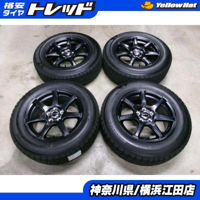 BRIDGESTONE 自動車 冬タイヤ、ホイールセット(リム径 BRIDGESTONE 自動車 冬タイヤ、ホイールセット(リム径