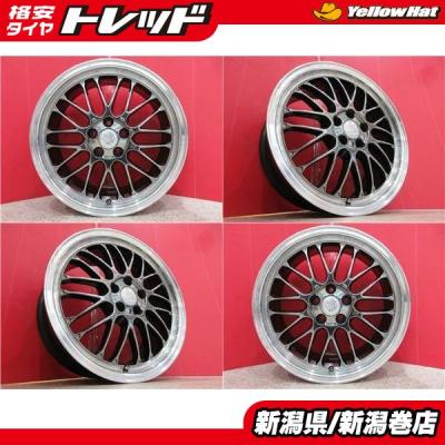 軽 レアマイスター 17インチ 極美品  期間限定値下げ LEHRMEISTER（レアマイスター） 17インチ 5H120 6.5J 6.5J+39 5穴
