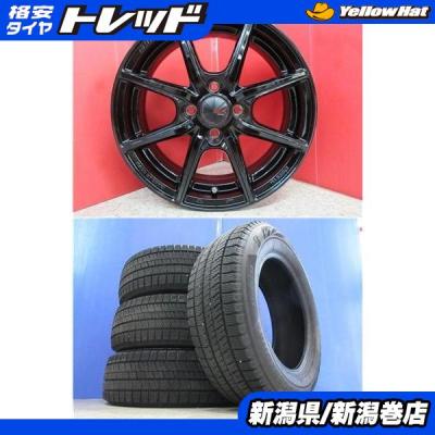 スタッドレスタイヤホイールセット195-65-r15（BRIDGESTONE）の商品