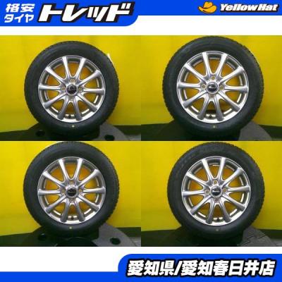 155/65r14 スタッドレス 4本 ホイールセット中古の商品一覧 通販