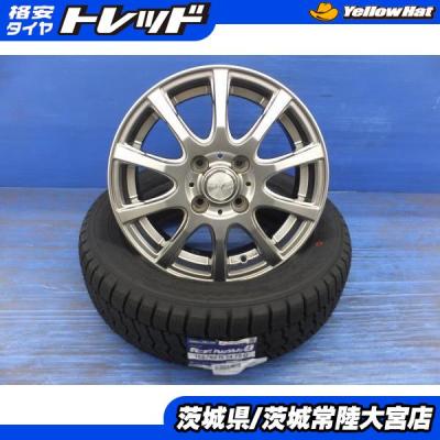 155/65r14 スタッドレス 4本 ホイールセット中古のおすすめ人気商品 