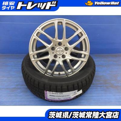 215 60 r17 スタッドレスタイヤ セット（DUNLOP／自動車 冬タイヤ