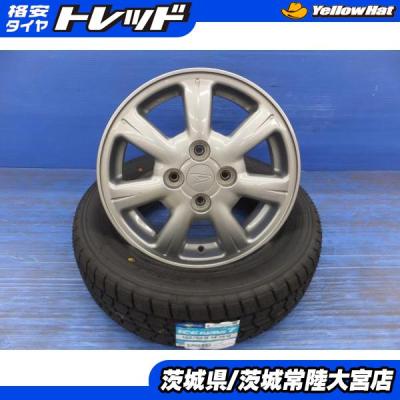 スタッドレスタイヤホイールセット 155 65 14（グッドイヤー）の