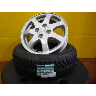 155/65r14（オールシーズンタイヤ、ホイールセット）｜タイヤ