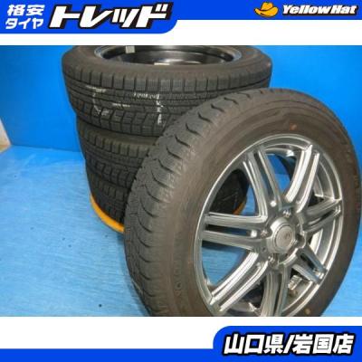 2022年製165/65R15 中古スタッドレスタイヤ4本セット 2025年最新】スタッドレスタイヤホイールセット4本 165 65R15の人気