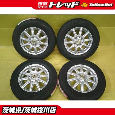 13インチアルミホイール中古（自動車 夏タイヤホイールセット