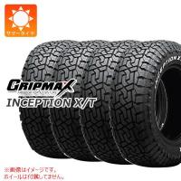 4本 サマータイヤ 275/55R20 120/117Q グリップマックス インセプション X/T ホワイトレター INCEPTION X/T | タイヤ1番