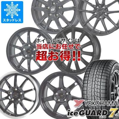 2022年製　ヨコハマ　IG60 215/60R16　スタッドレス　ホイール　冬 215 60 r16（ヨコハマタイヤ／自動車 冬タイヤ、ホイールセット