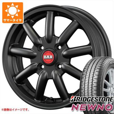 BRIDGESTONE 自動車 夏タイヤホイールセット（タイヤ幅サイズ：155ミリ