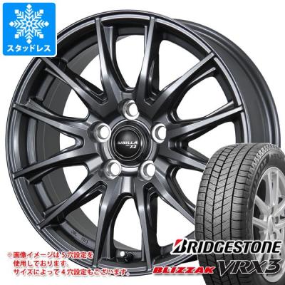 165/60r15（ブリザック VRX3／自動車 冬タイヤ、ホイールセット