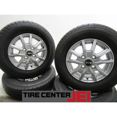 145r12 6pr 4本（自動車 夏タイヤホイールセット）｜タイヤ、ホイール 