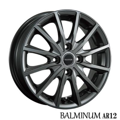 BALMINUM バルミナ AR12 17インチ バルミナ 12（アルミホイール）（リム径（ホイールサイズ）：17