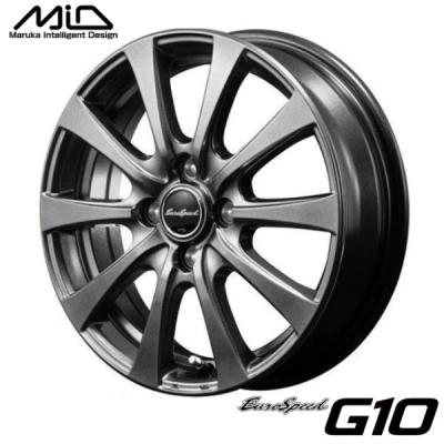 アクア・ヴィッツ・フィットなど【アルミ単品4本価格】EUROSPEED G10