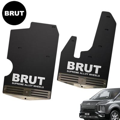 デリカD5 マッドフラップ（純正/社外：社外品（汎用品））の