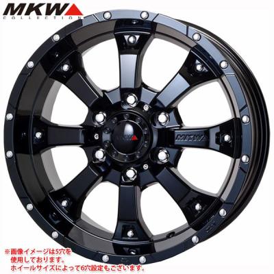 MKW 17インチホイール 1本 YOKOHAMAタイヤ 美品 MKW（自動車用タイヤ、ホイール）（リム径（ホイールサイズ）：17