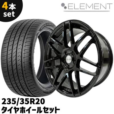 20インチタイヤホイールセット（色：ブラック系）の商品一覧 通販