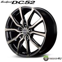 4本購入で送料無料 Eurospeed DC52 16x6.5J 5/114.3 +53 BP ブラックポリッシュ+アーミーブラッククリア 新品ホイール1本価格 【代引き不可】 | TIRE SHOP 4U