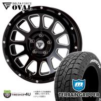 タイヤホイール4本セット DELTA FORCE OVAL 17x7.0J 5/114.3 +32 BSM MONSTA TERRAIN GRIPPER 265/65R17 RAV4 ラブ4 モンスタ テレーングリッパー A/T | TIRE SHOP 4U