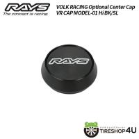 RAYS 正規品 VOLK RACING VR CAP MODEL-01 LOW BK/RD (O-Ring 