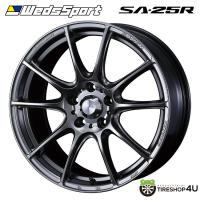 4本購入で送料無料 Weds Sport SA-25R SA25R 18インチ 18x8.5J 5/100 +45 PSB プラチナシルバーブラック 1本価格 【代引き不可】 | TIRE SHOP 4U