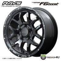 RAYS TEAM DAYTONA F6 Boost 16x7.0J 5/114.3 +40 N1 セミグロスブラック 新品ホイール1本価格 【代引き不可】 | TIRE SHOP 4U