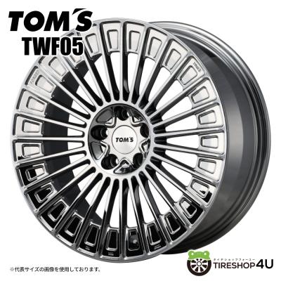 新品‼️Tom’sトムスTW01ホイールセット 20インチ245/45R20 TOM'S（自動車用品） 「TW01」アルミホイール ホイール