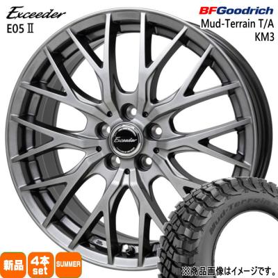 BFグッドリッチ 自動車 夏タイヤホイールセット（穴数：4穴