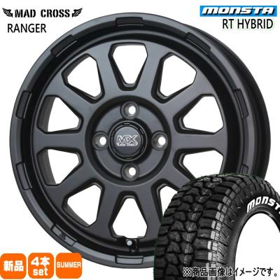 155/65r14（MONSTA TYRES／自動車 夏タイヤホイールセット）（リム径