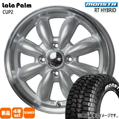 155/65r14（MONSTA TYRES／自動車 夏タイヤホイールセット）（リム径