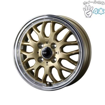 15インチアルミホイール 4穴 ディッシュ（WEDS／自動車用タイヤ