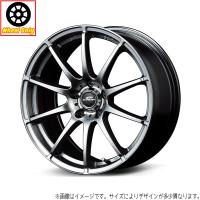 アルミホイール 1本 15インチ シュナイダー スタッグ メタリックグレイ 15x4.5J +43 4H100P デリカミニ ekクロス | オールテレーン(タイヤ&ホイール専門店)