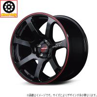 新品 アルミホイール 4本 18インチ R07 ブラック/リムレッドライン 18×7.5J +50 5H114.3P セレナ C26 C27 C28 | TireShop All-Terrain