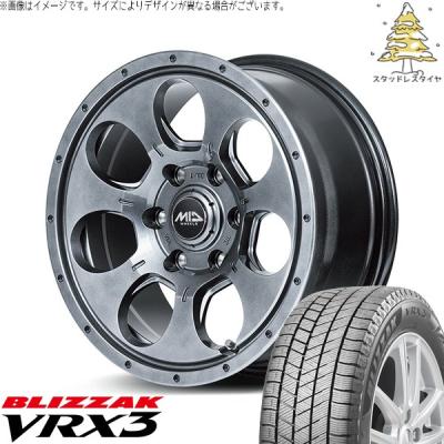 デリカD5 ホイール 16インチ スタッドレス（ブリザック）の